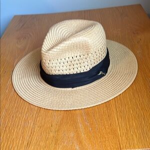 Tommy Bahama Tan Hat with Black Band